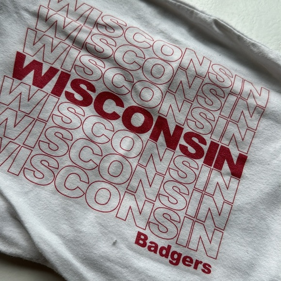 WISCONSIN tube top. University of Wisconsin Madison game day tube top - Picture 2 of 3